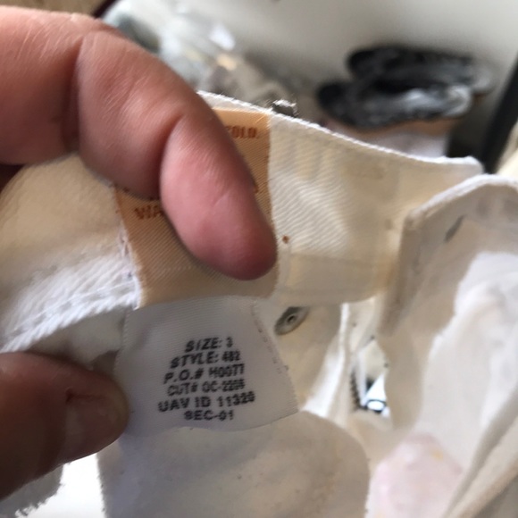 Hippie Rose white distressed jeans worn once - Picture 8 of 8